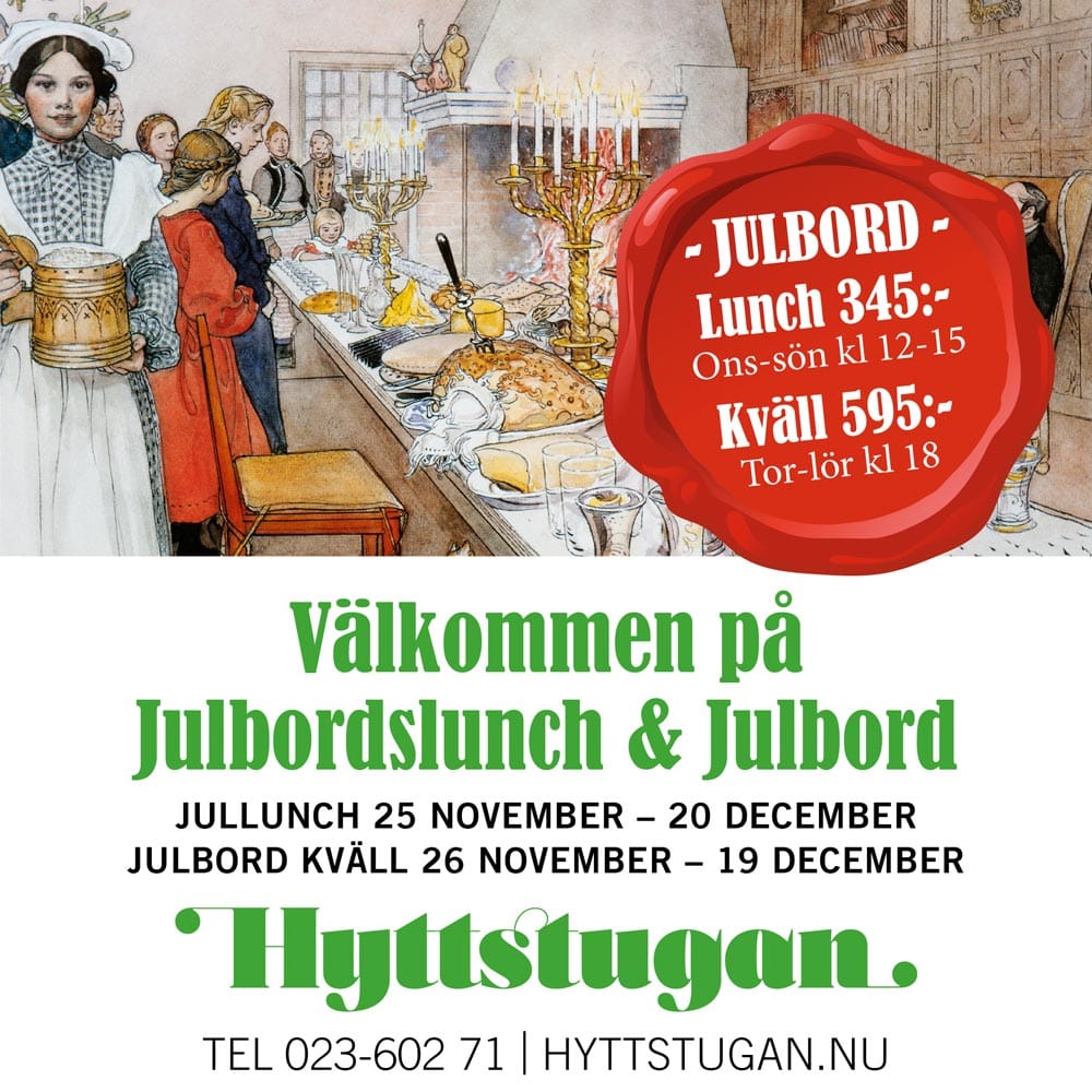 Hyttstugan - jul